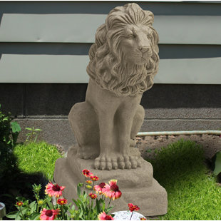 emsco group guardian lion statue